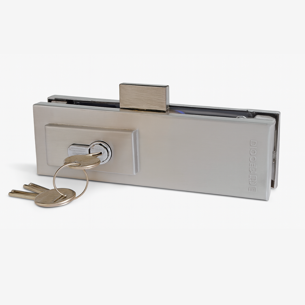 DOORSHREE Corner Patch Lock – Heavy-Duty Stainless Steel Lock for Main Door Fitting